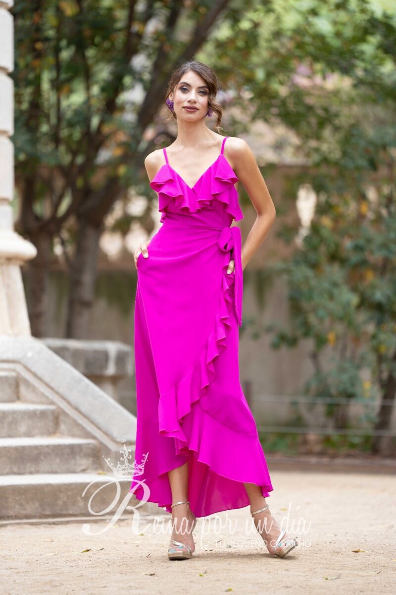 VESTIDO LARGO TIRANTES CRUZADO