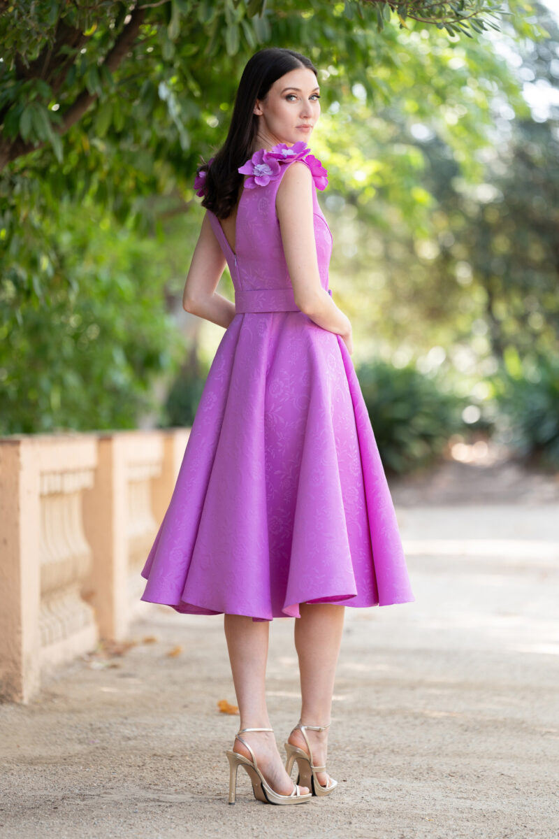 VESTIDO CORTO EVASE