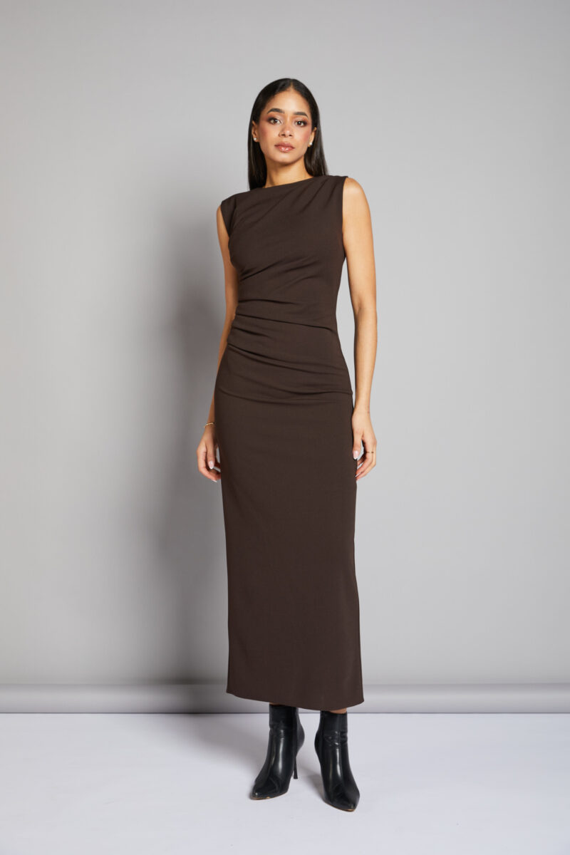 VESTIDO LARGO PUNTO NEOCREP