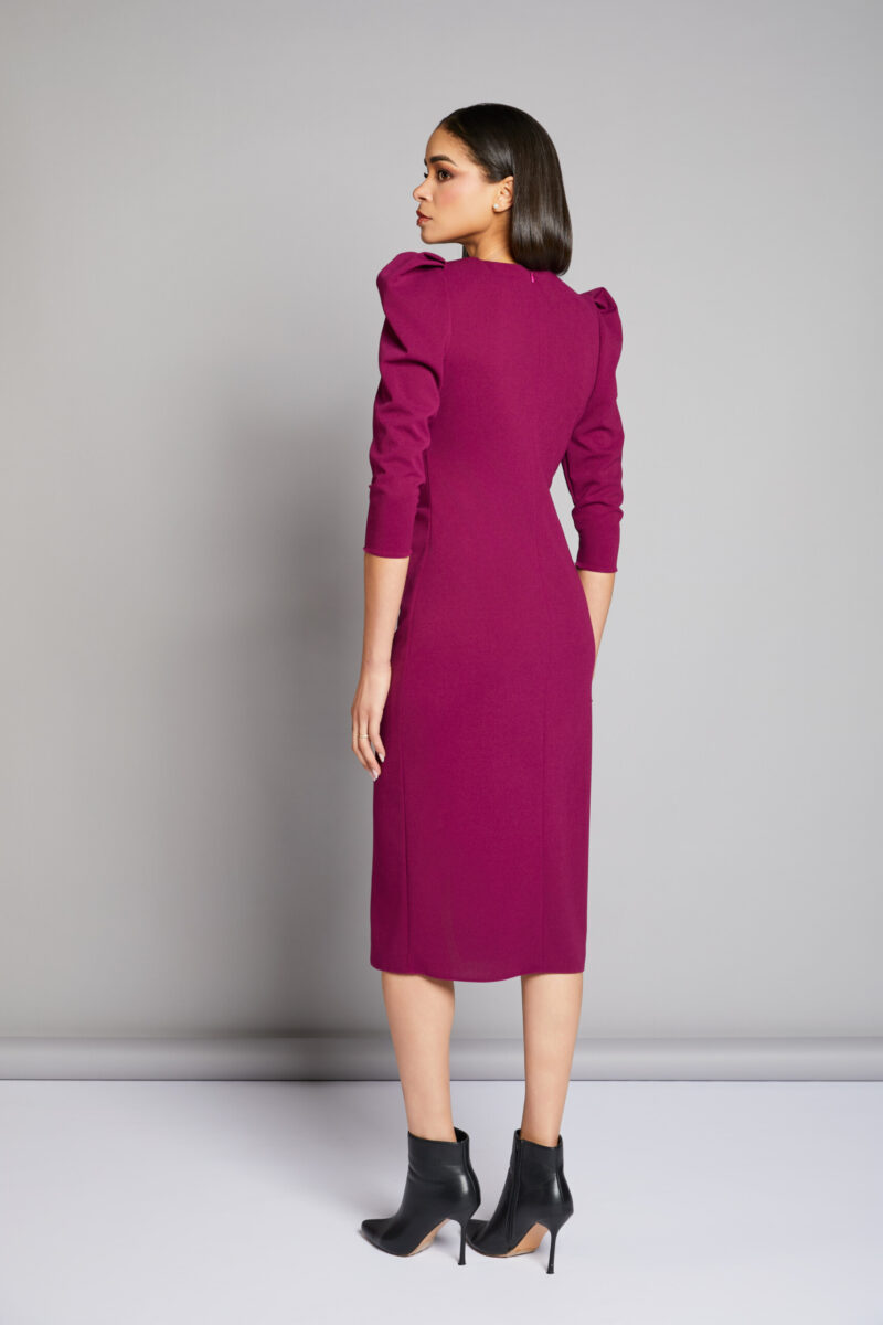 VESTIDO NEOCREP PLIEGUES